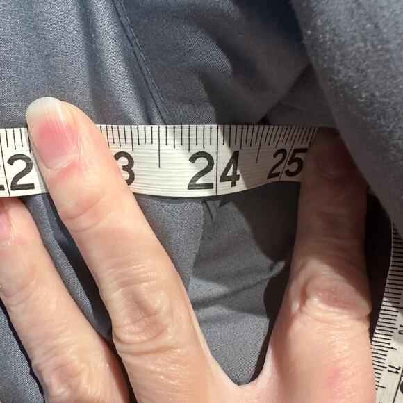 Oleg Cassini Size 38 Regular Gray Trench Coat Removable Lining Vintage - Picture 5 of 16